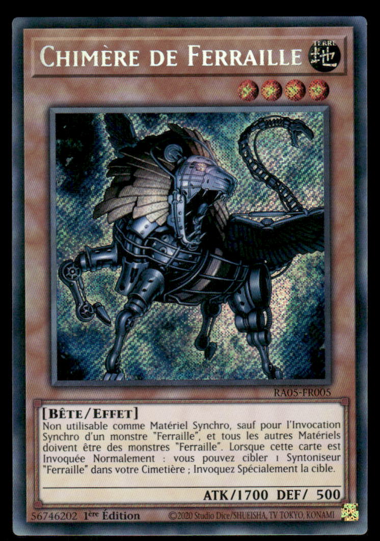 RA05-005  Chimère de Ferraille - French (NM)(V.3 - Secret Rare)
