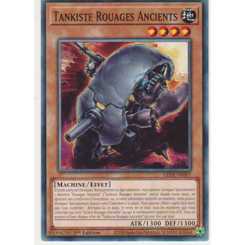 LEDE Tankiste Rouages Ancients