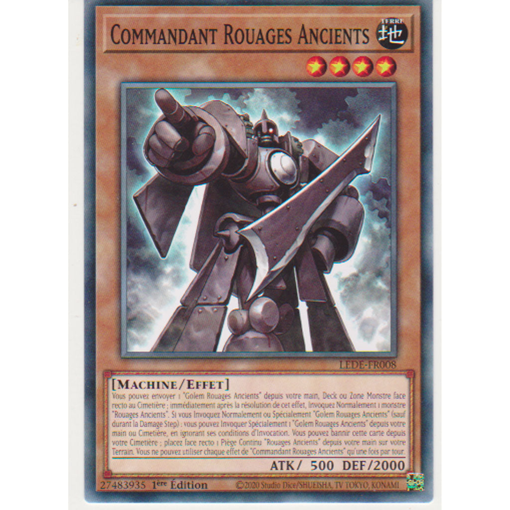 LEDE Commandant Rouages Ancients