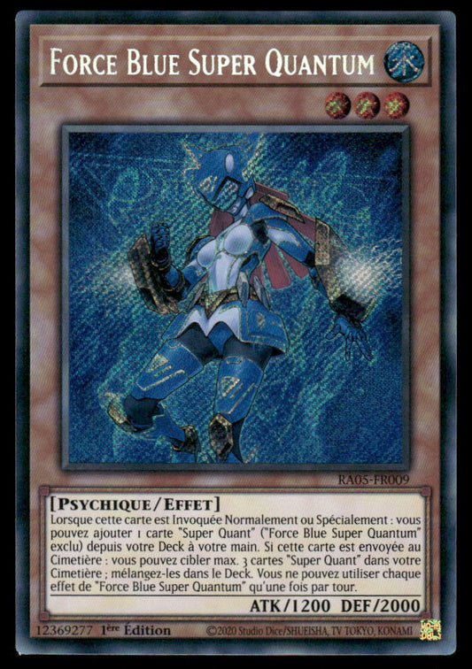 RA05-009  Super Quantum Blue Layer - French (NM)(V.5 - Starlight Rare)