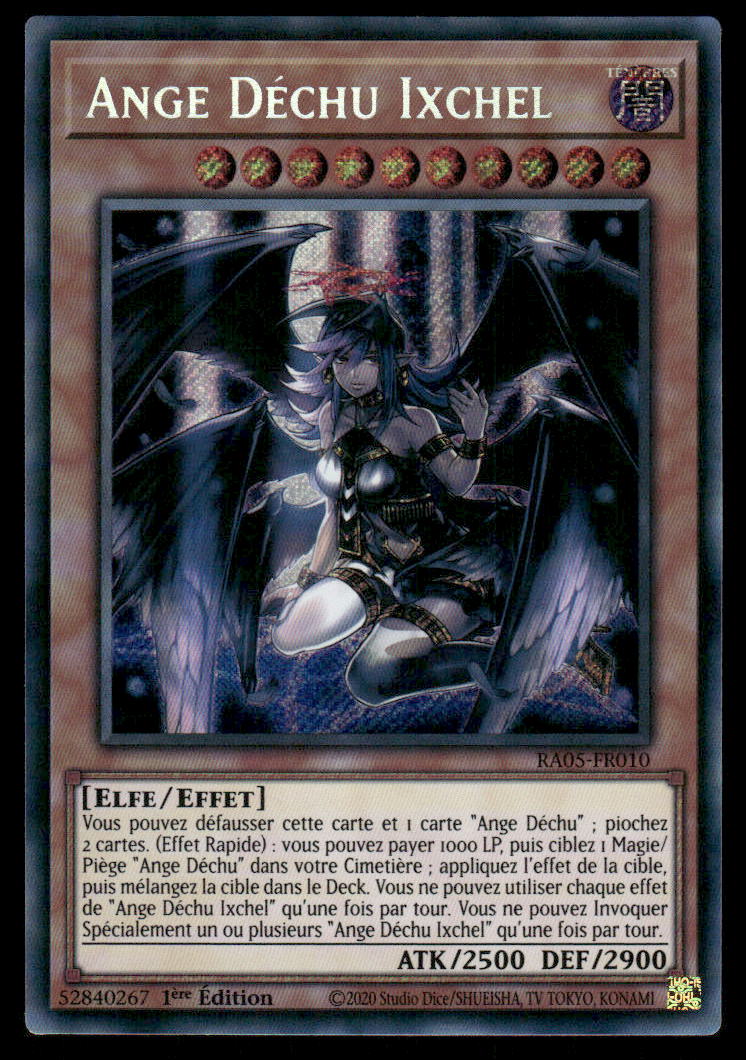 RA05-010  Ange Déchu Ixchel - French (NM)(V.5 - Starlight Rare)