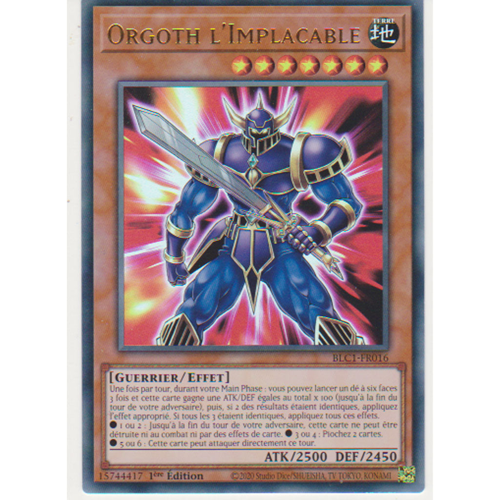 BLC1 Orgoth l'Implacable (V.1 - Gold Ultra Rare)