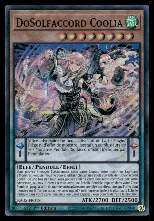 RA05-018  DoSolfaccord Coolia - French (NM)(V.2 - Ultra Rare)