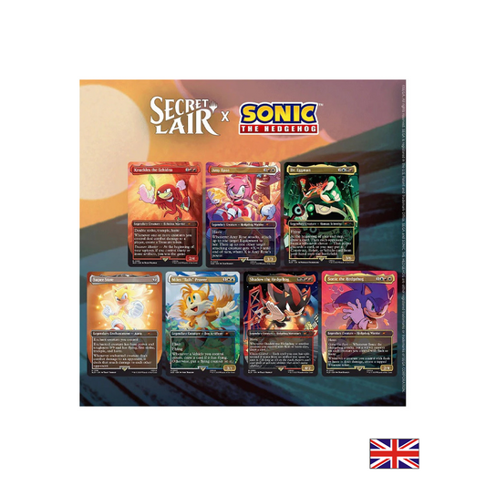 Secret Lair x Sonic : Friends & Foes non foil - Magic: The Gathering (Anglais) (Précommande sortie le 21.08.25) (Arrivage prévu le 2 Septembre)