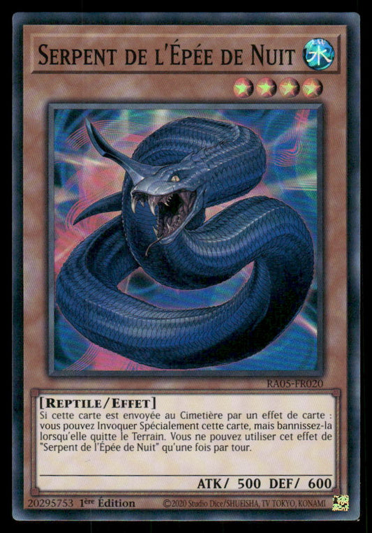 RA05-020  Serpent de l'Épée de Nuit - French (NM)(V.2 - Ultra Rare)