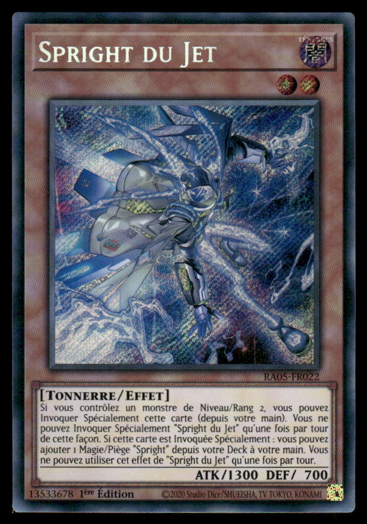 RA05-022  Spright du Jet - French (NM)(V.3 - Secret Rare)