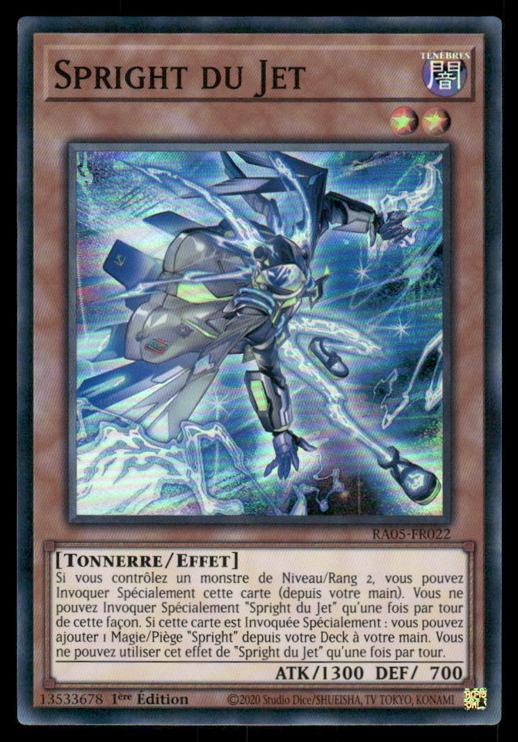 RA05-022  Spright du Jet - French (NM)(V.2 - Ultra Rare)