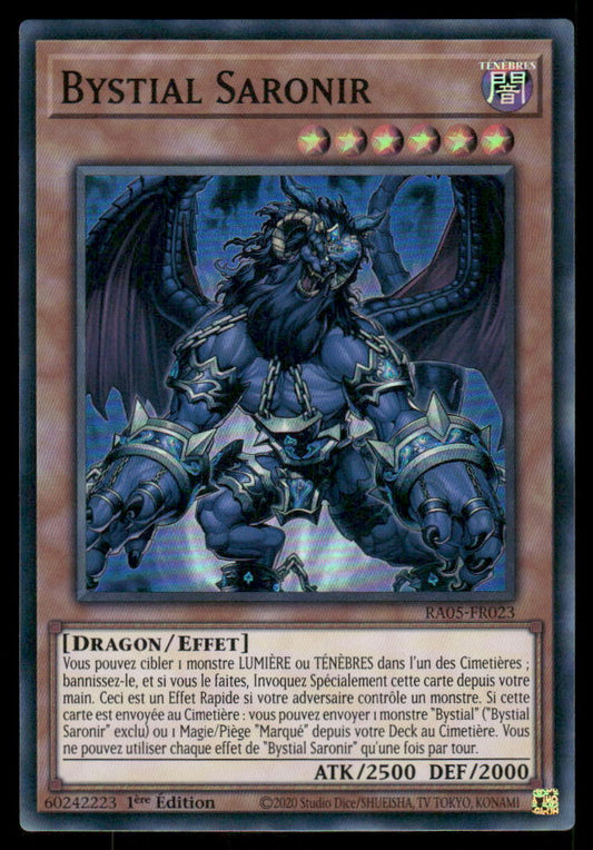 RA05-023  Bystial Saronir - French (NM)(V.2 - Ultra Rare)