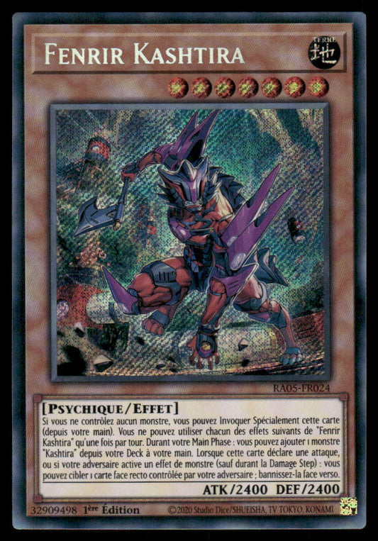 RA05-024  Fenrir Kashtira - French (NM)(V.7 - Collectors Rare)