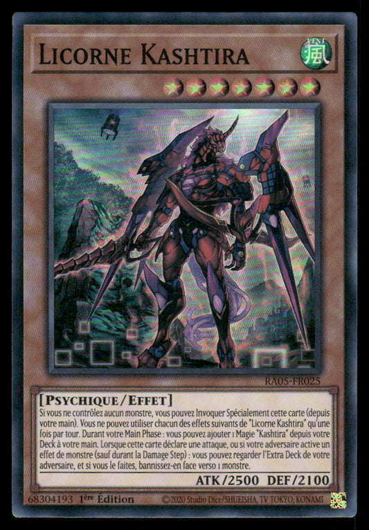 RA05-025  Licorne Kashtira - French (NM)(V.2 - Ultra Rare)