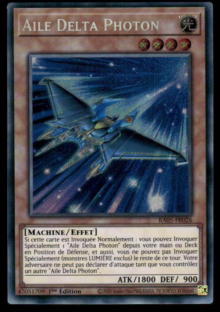 RA05-026  Aile Delta Photon - French (NM)(V.3 - Secret Rare)
