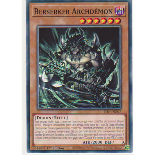 PHNI Berserker Archdémon