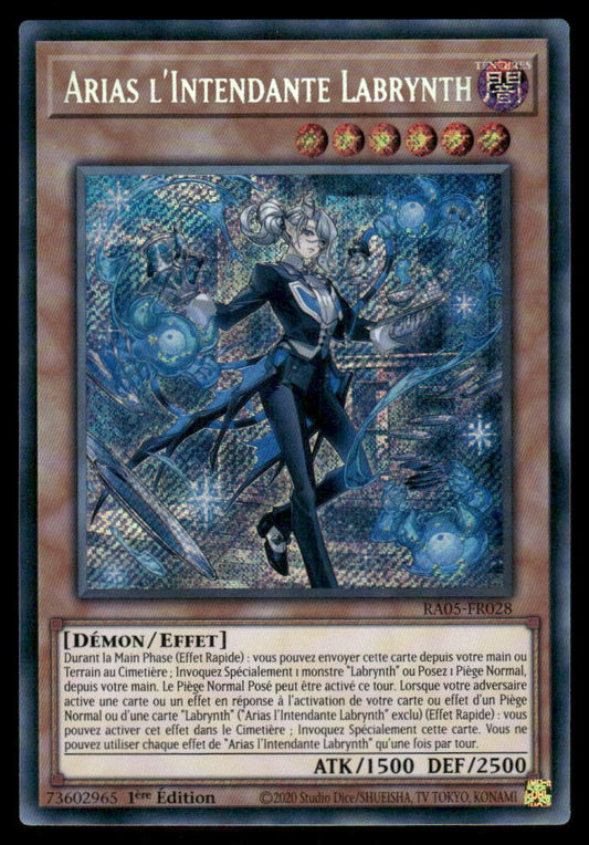 RA05-028  Arias l'Intendante Labrynth - French (NM)(V.3 - Secret Rare)