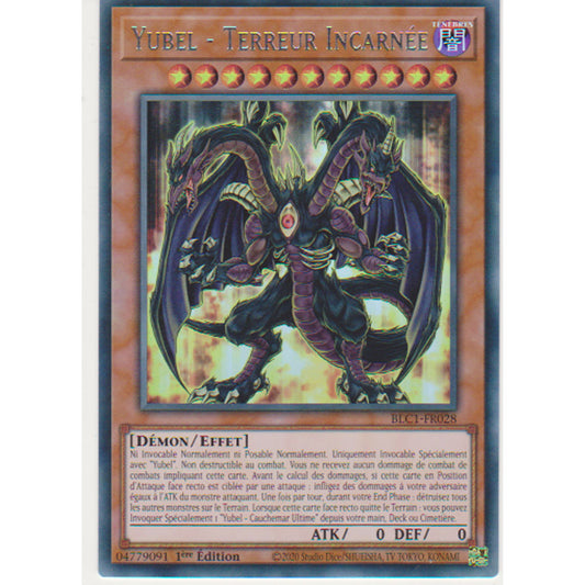 BLC1 Yubel - Terreur Incarnée (V.2 - Silver Ultra Rare)