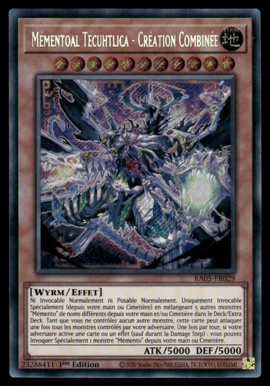RA05-029  Mémentoal Tecuhtlica - Création Combinée - French (NM)(V.3 - Secret Rare)