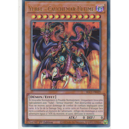 BLC1 Yubel - Cauchemar Ultime (V.1 - Gold Ultra Rare)