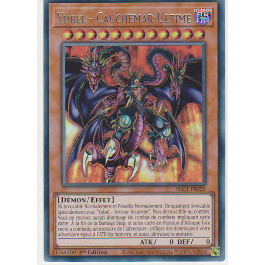 BLC1 Yubel - Cauchemar Ultime (V.2 - Silver Ultra Rare)