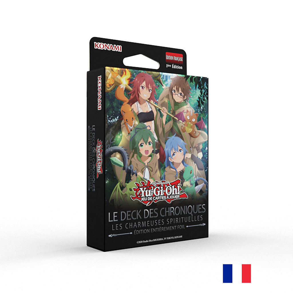Deck de Structure LE DECK DES CHRONIQUES : Les Charmeuses Spirituelles - Édition entièrement Foil - Yu-Gi-Oh! (Précommande sortie le 22.01.26)