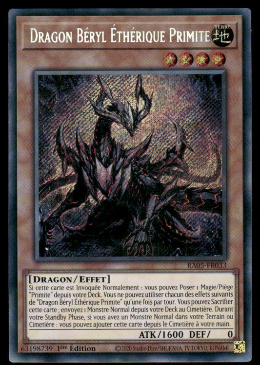 RA05-033  Dragon Béryl Éthérique Primite - French (NM)(V.6 - Ultimate Rare)
