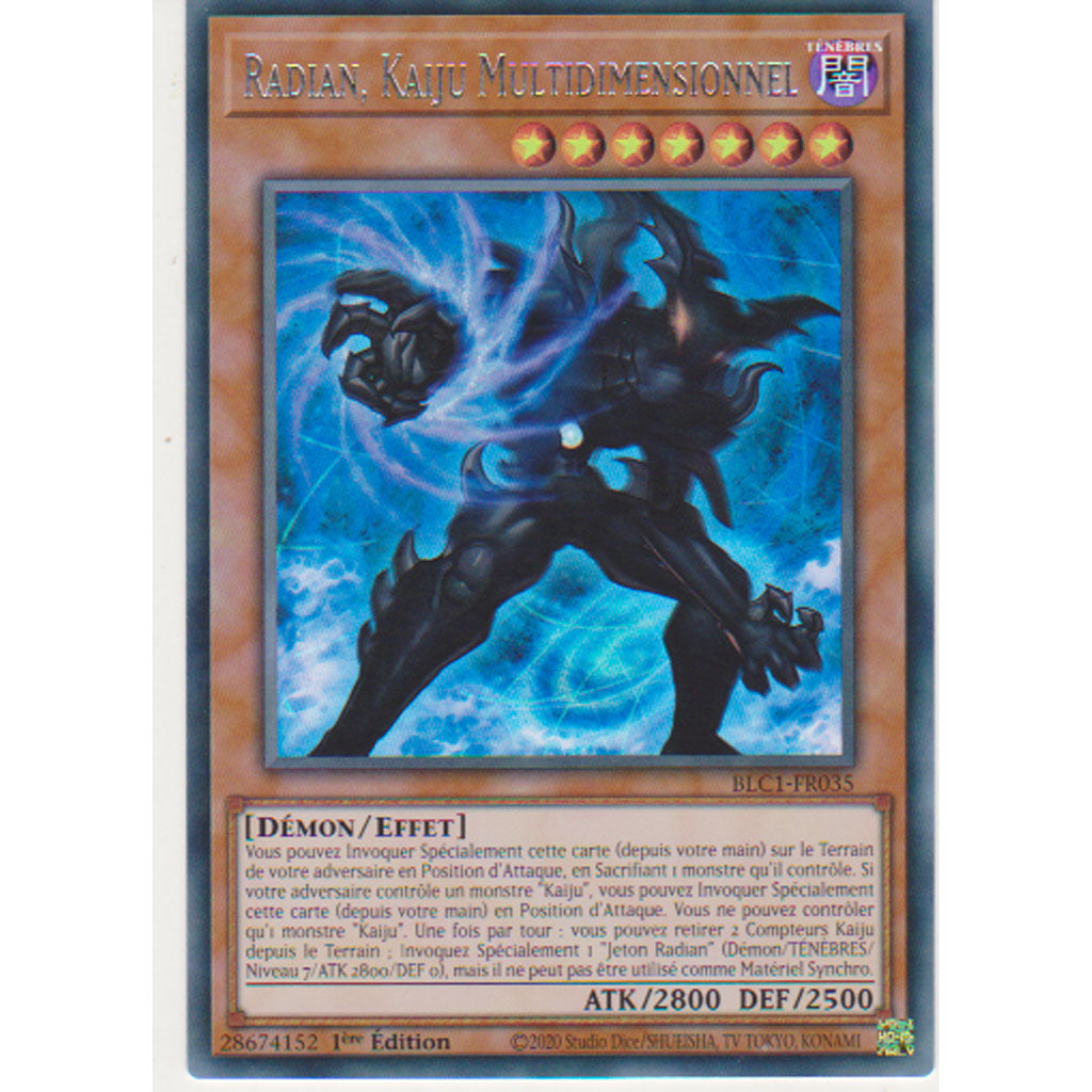 BLC1 Radian, Kaiju Multidimensionnel (V.2 - Silver Ultra Rare)