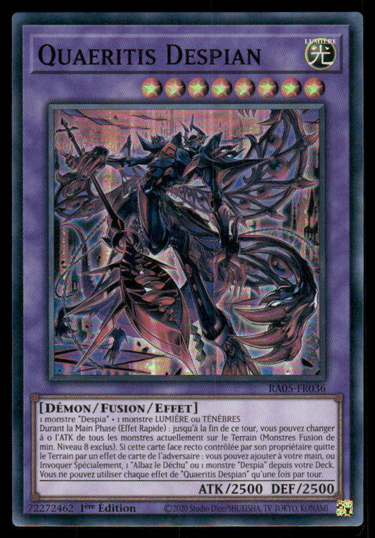 RA05-036  Quaeritis Despian - French (NM)(V.1 - Super Rare)