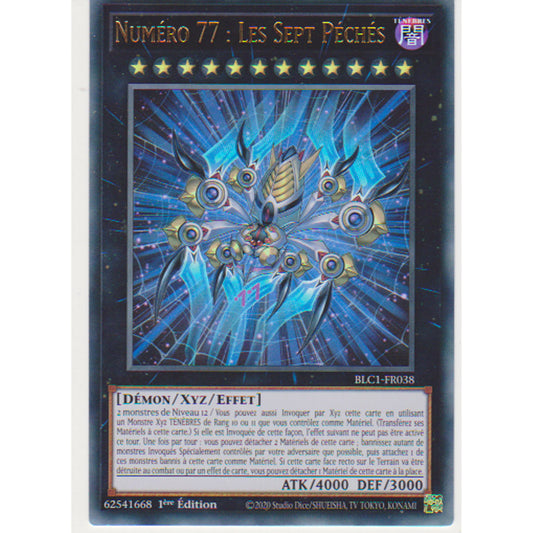 BLC1 Numéro 77 : Les Sept Péchés (V.1 - Gold Ultra Rare)