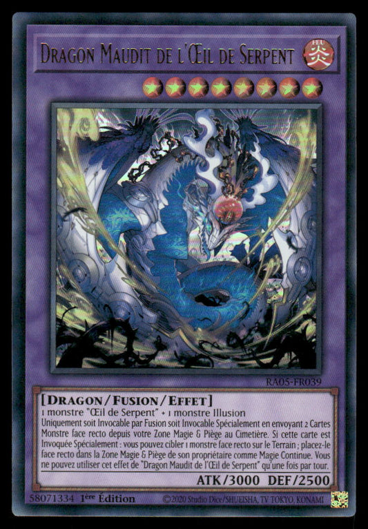 RA05-039  Dragon Maudit de l'Œil de Serpent - French (NM)(V.2 - Ultra Rare)