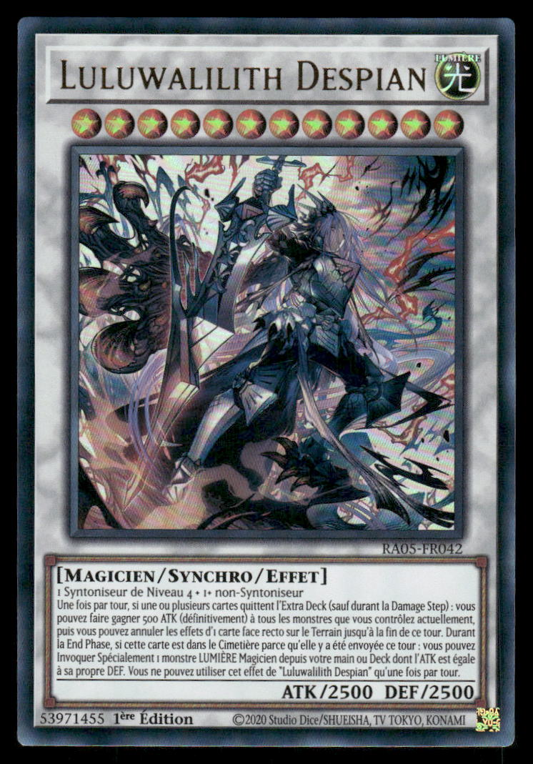RA05-042  Luluwalilith Despian - French (NM)(V.2 - Ultra Rare)