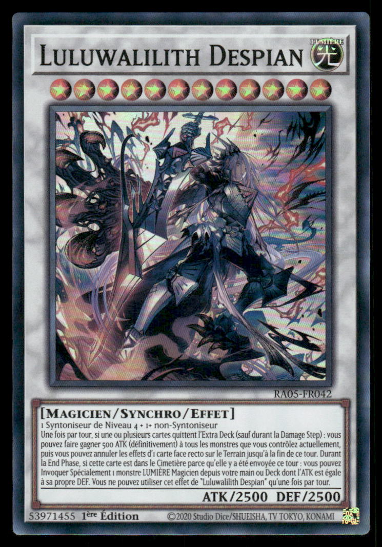 RA05-042  Luluwalilith Despian - French (NM)(V.1 - Super Rare)