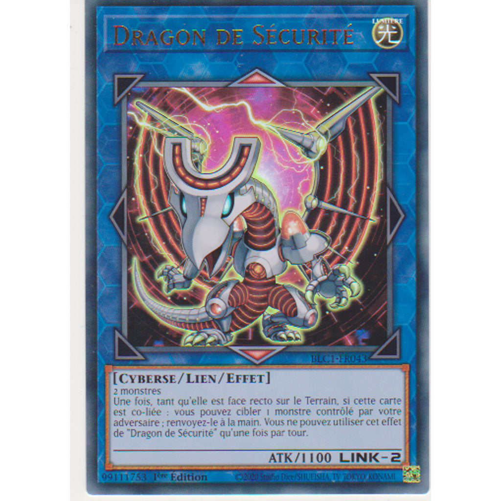 BLC1 Dragon de Sécurité (V.1 - Gold Ultra Rare)