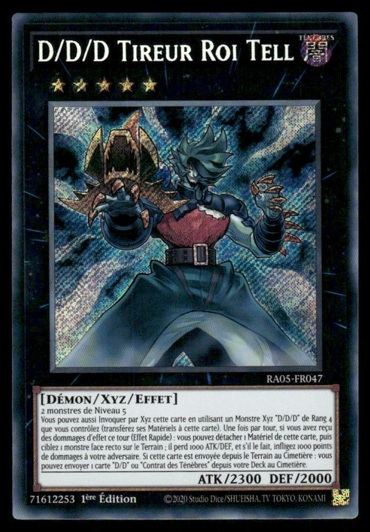 RA05-047  D/D/D Marksman King Tell - French (NM)(V.3 - Secret Rare)