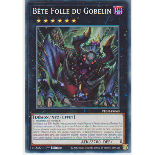 PHNI Bête Folle du Gobelin