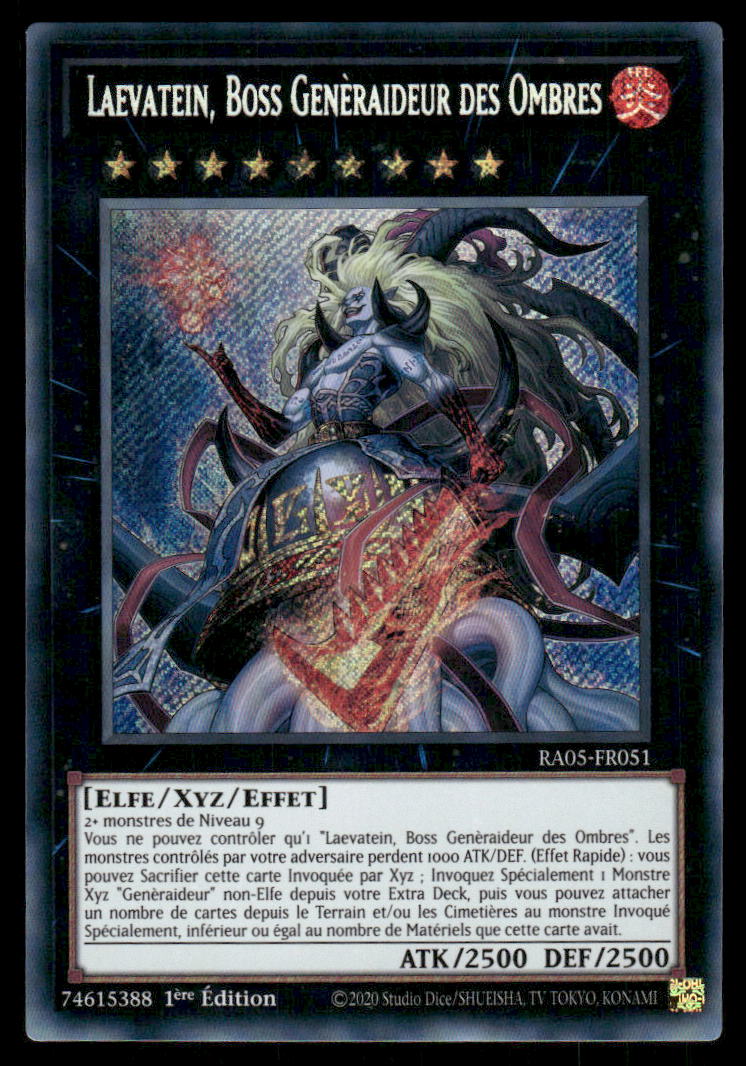 RA05-051  Laevatein, Boss Genèraideur des Ombres - French (NM)(V.5 - Starlight Rare)