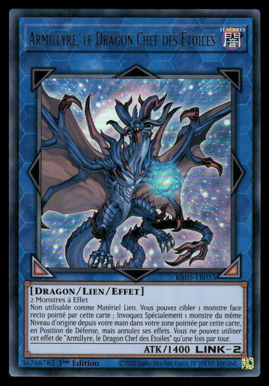 RA05-055  Armillyre, le Dragon Chef des Étoiles - French (NM)(V.2 - Ultra Rare)