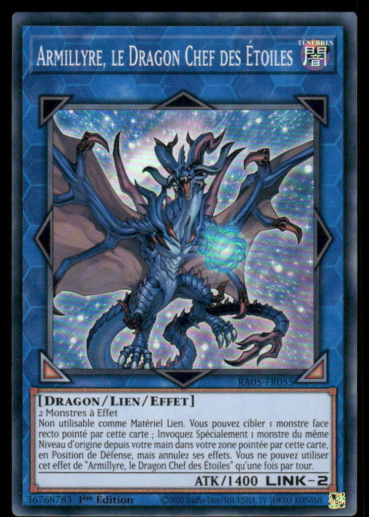 RA05-055  Armillyre, le Dragon Chef des Étoiles - French (NM)(V.1 - Super Rare)