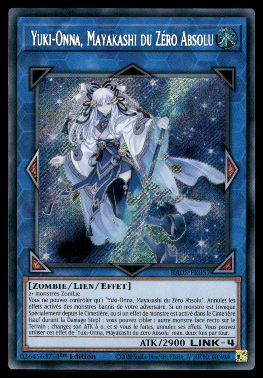 RA05-057  Yuki-Onna, Mayakashi du Zéro Absolu - French (NM)(V.6 - Ultimate Rare)