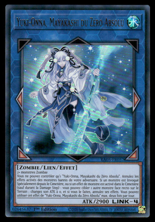 RA05-057  Yuki-Onna, Mayakashi du Zéro Absolu - French (NM)(V.2 - Ultra Rare)
