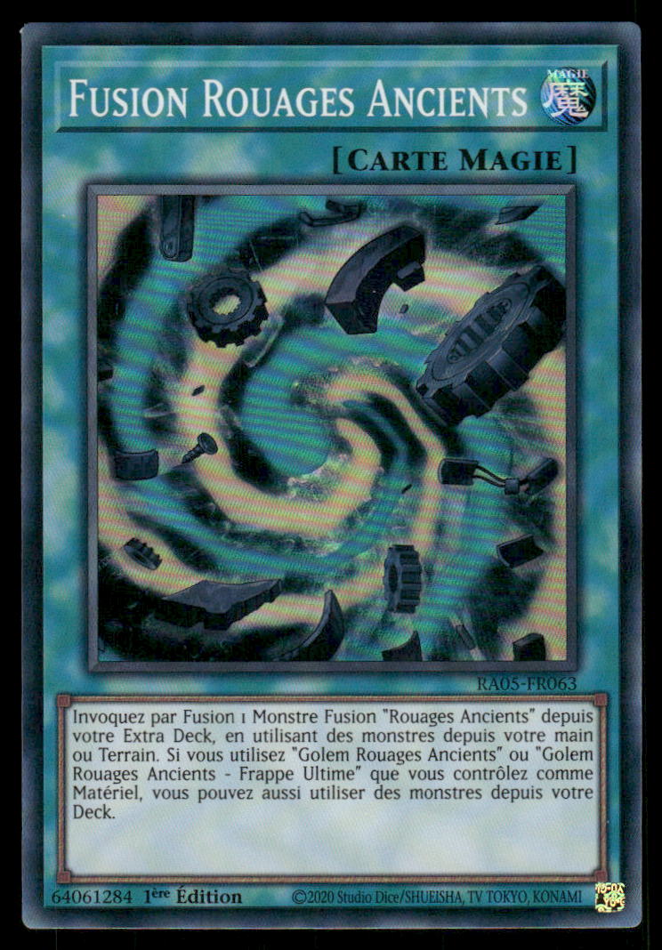 RA05-063  Fusion Rouages Ancients - French (NM)(V.1 - Super Rare)