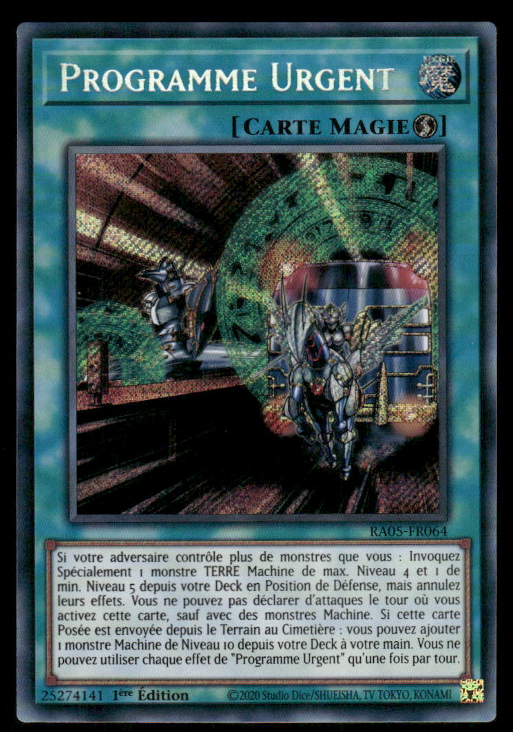 RA05-064  Programme Urgent - French (NM)(V.5 - Starlight Rare)