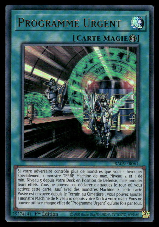 RA05-064  Programme Urgent - French (NM)(V.2 - Ultra Rare)