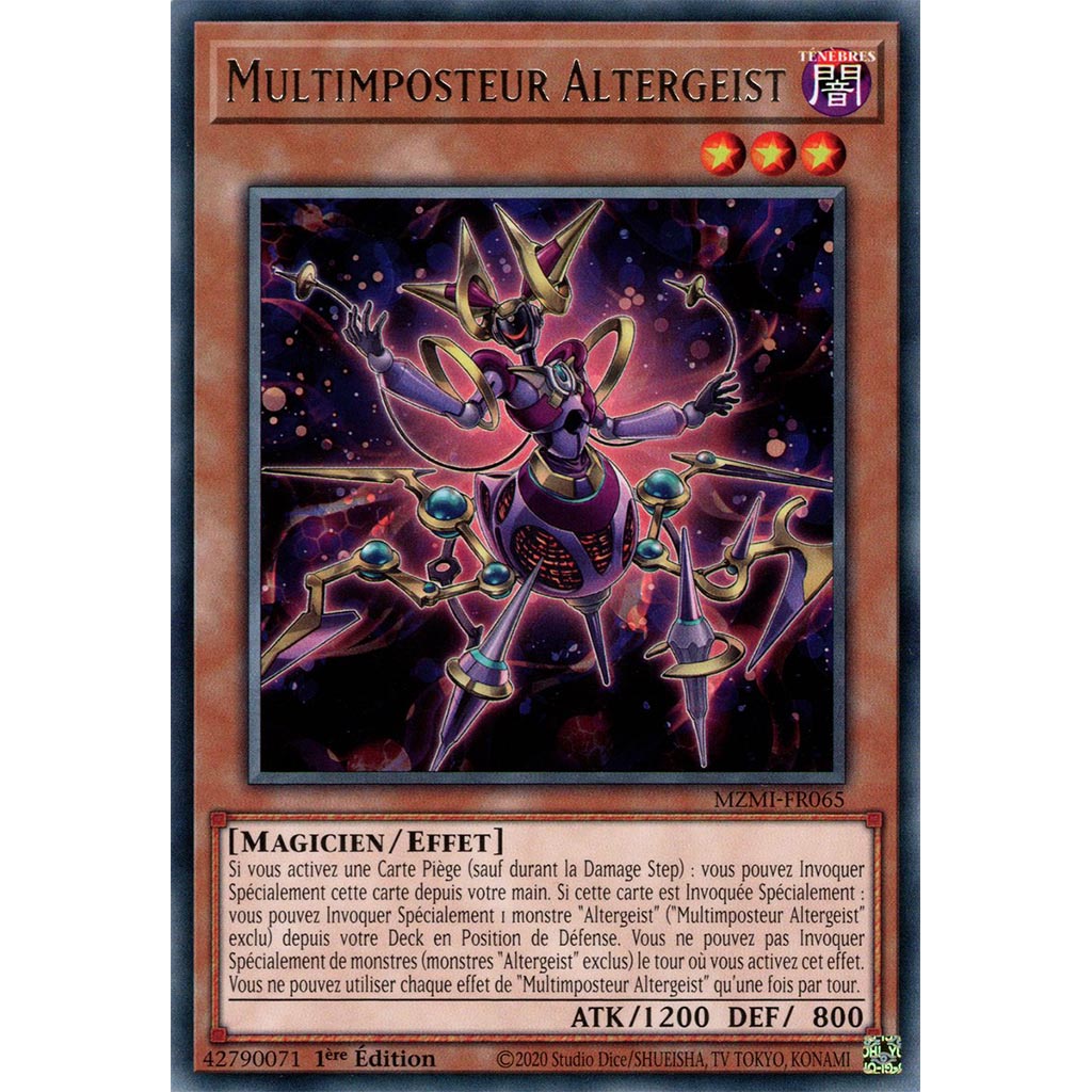 MZMI Multimposteur Altergeist (V.2 - Collectors Rare)