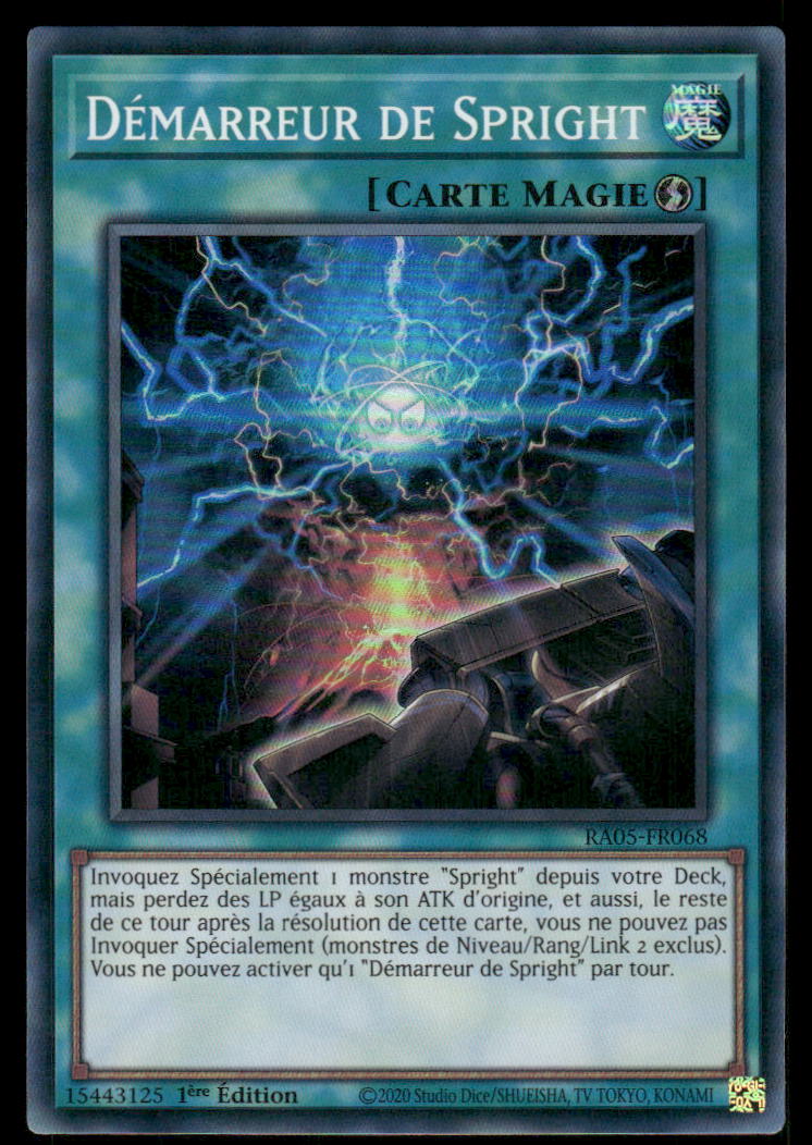 RA05-068  Démarreur de Spright - French (NM)(V.1 - Super Rare)