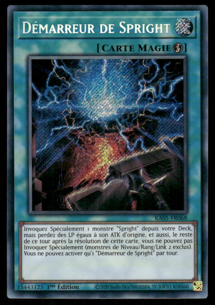 RA05-068  Démarreur de Spright - French (NM)(V.6 - Ultimate Rare)
