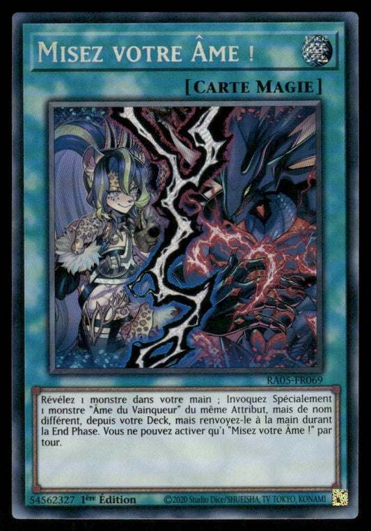 RA05-069  Misez votre Âme ! - French (NM)(V.4 - Platinum Secret Rare)