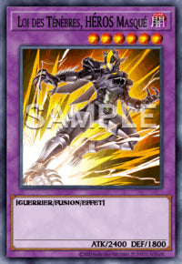 MZMU-070  Loi des Ténèbres, HÉROS Masqué - French (NM)