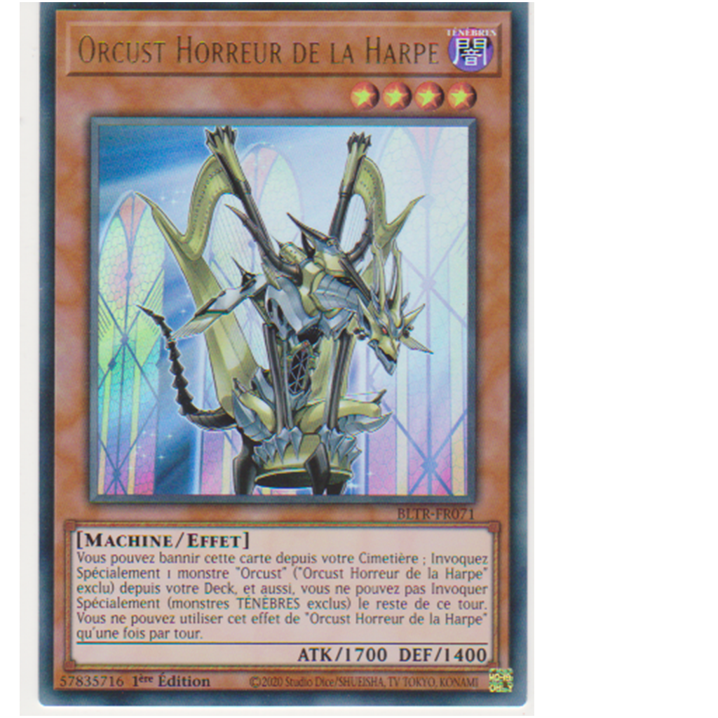 BLTR Orcust Horreur de la Harpe (V.1 - Ultra Rare)