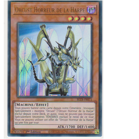 BLTR Orcust Horreur de la Harpe (V.1 - Ultra Rare)