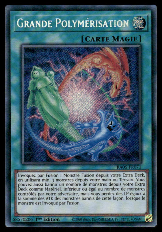 RA05-071  Grande Polymérisation - French (NM)(V.4 - Platinum Secret Rare)