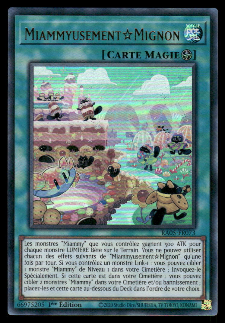 RA05-073  MiammyusementMignon - French (NM)(V.2 - Ultra Rare)