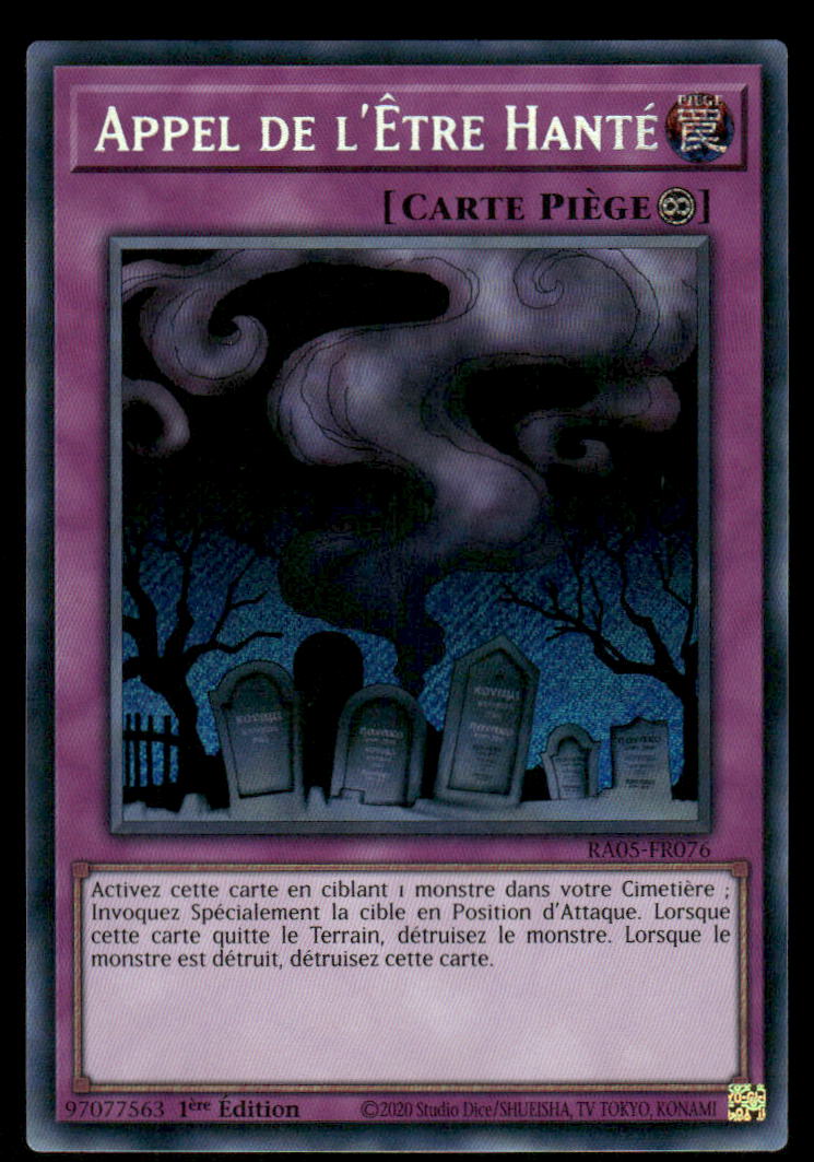 RA05-076  Appel de l'Être Hanté - French (NM)(V.3 - Secret Rare)